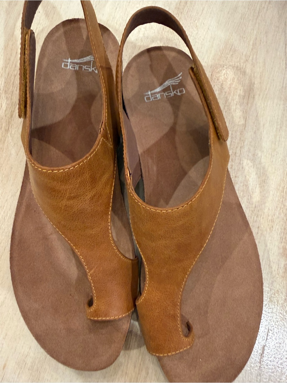 Dansko Reece Leather Slingback Sandals